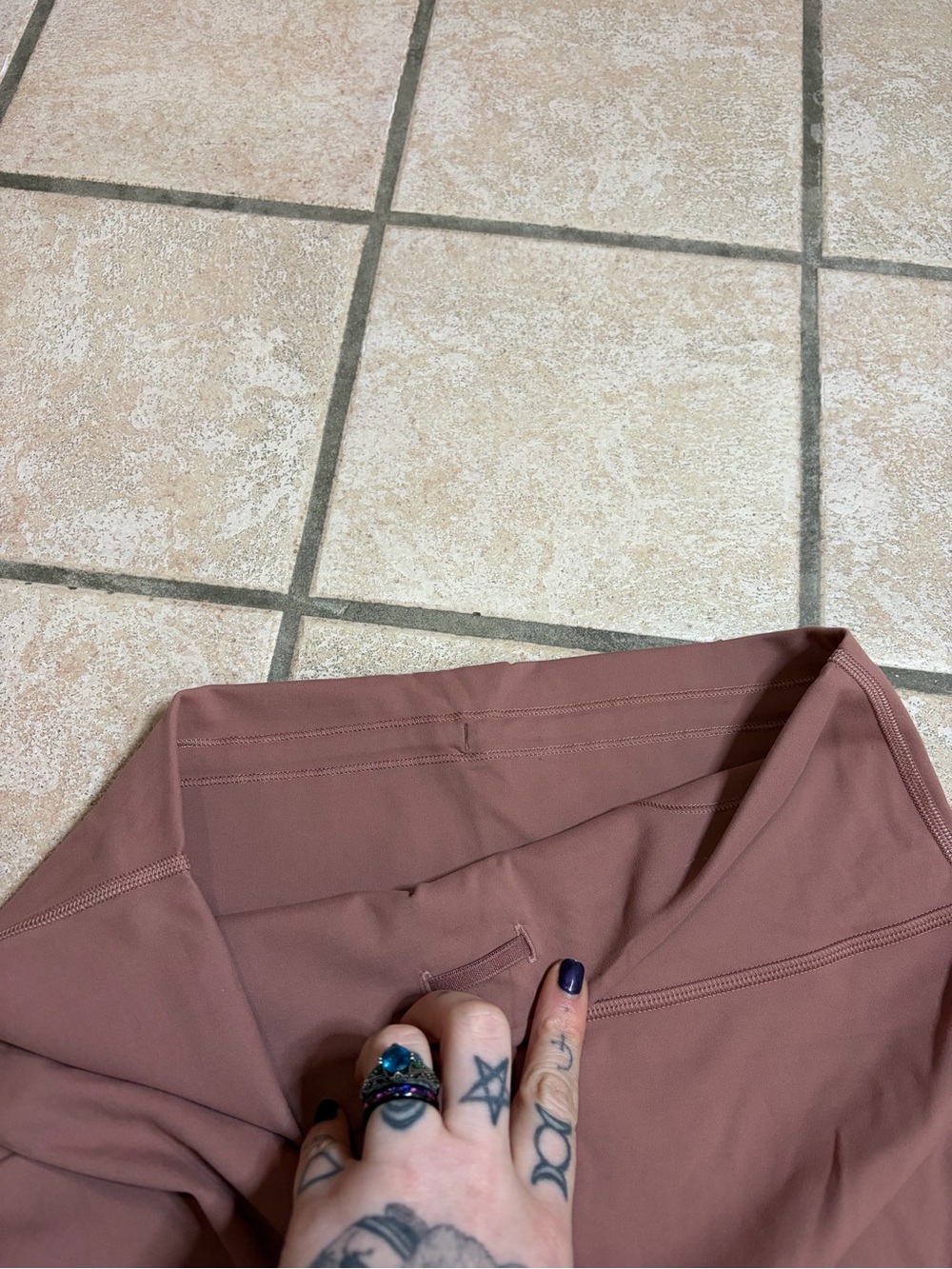 NWOT Lululemon Wunder Train High-Rise Short 6" (Spiced Chai) Size 10 - Picture 7 of 8